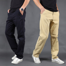 Summer Cargo Pants, Thin, Loose, Plus-Size Men's Shorts, Multi-Pocket Mid-Length Pants, Outdoor Casual Seven-Point Pants, High-Waisted for Men