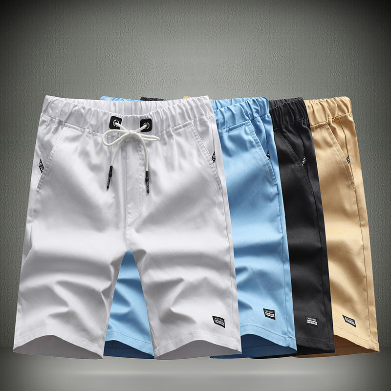 Summer new cotton shorts men's Korean leisure large size men's sports pants waist men's pants manufacturers wholesale