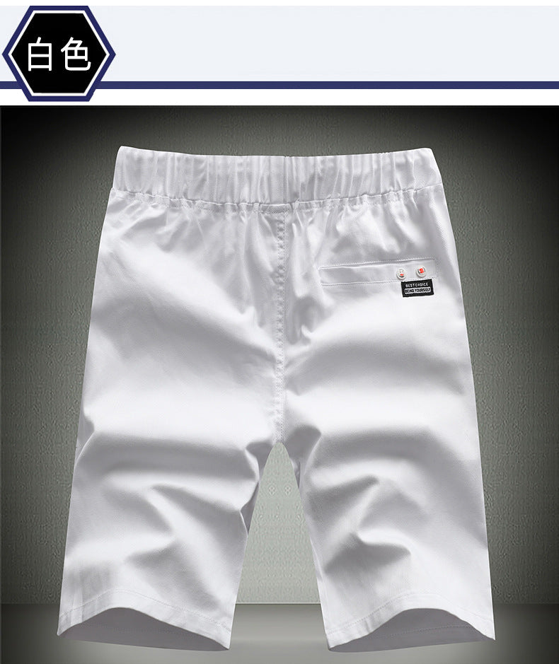 Summer new cotton shorts men's Korean leisure large size men's sports pants waist men's pants manufacturers wholesale