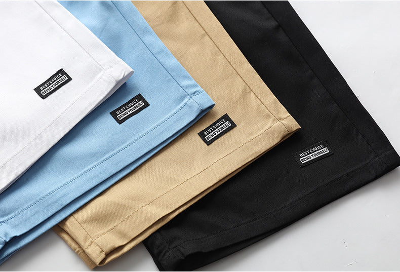 Summer new cotton shorts men's Korean leisure large size men's sports pants waist men's pants manufacturers wholesale