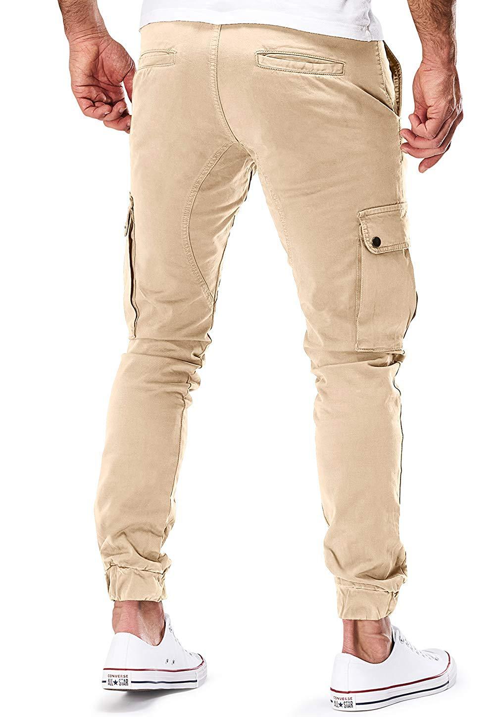 Autumn new men's pants ebay men's overalls Amazon wish AliExpress new overalls men's manufacturers straight