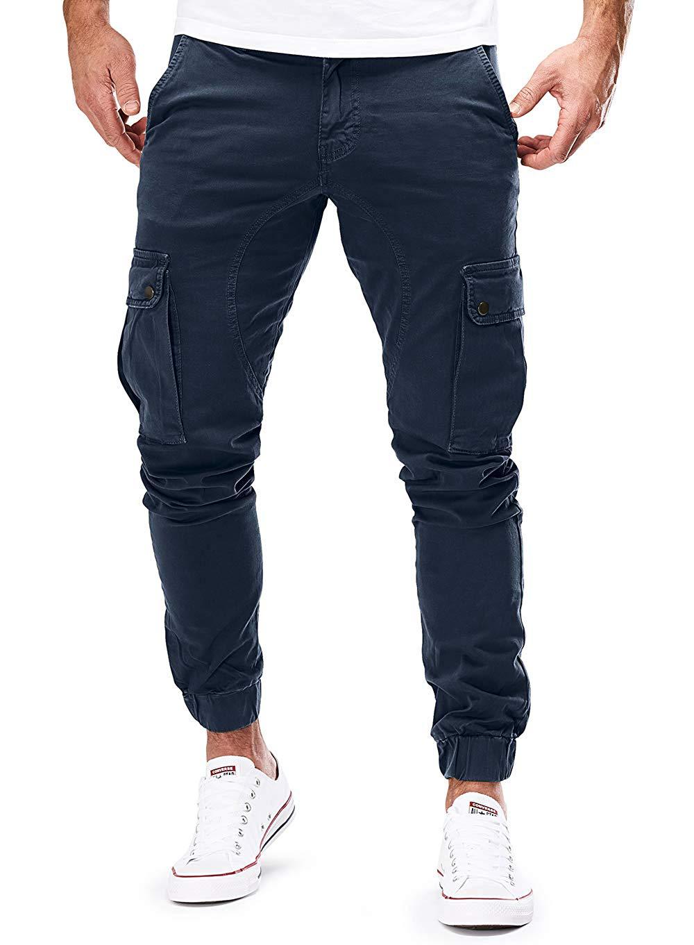 Autumn new men's pants ebay men's overalls Amazon wish AliExpress new overalls men's manufacturers straight