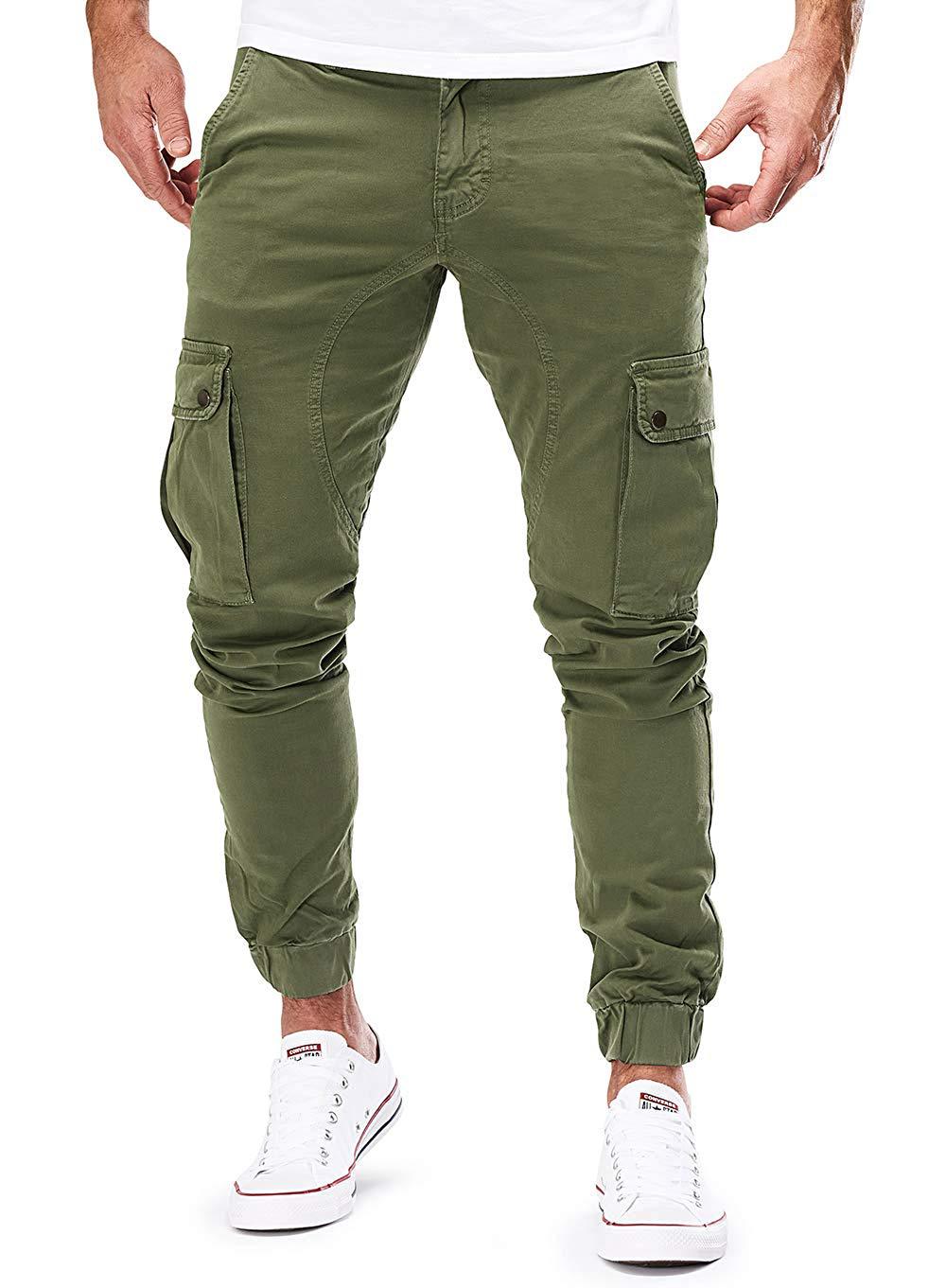 Autumn new men's pants ebay men's overalls Amazon wish AliExpress new overalls men's manufacturers straight