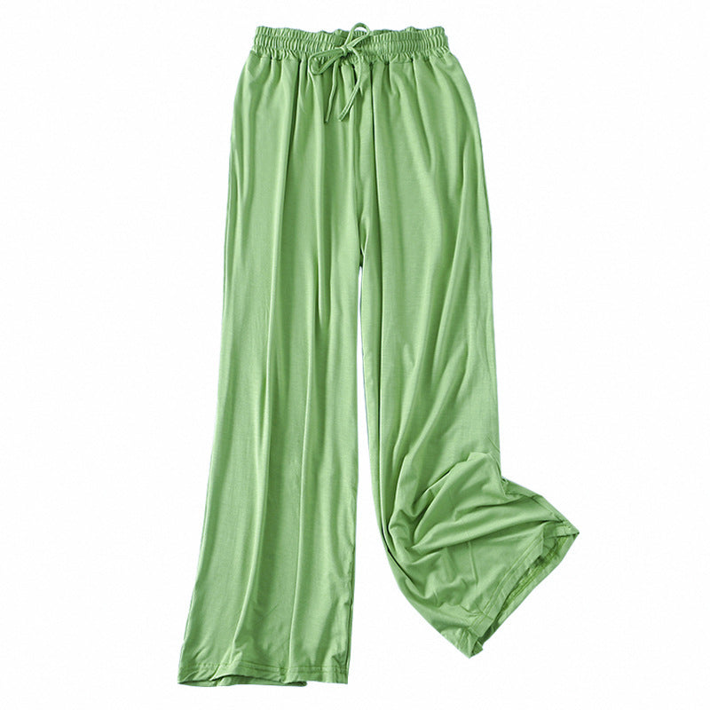 Spring and Summer New Women's Wide-Leg Pants, Modal Slimming Casual Fashion Flared Pants, Trendy Brand Versatile Dance Pants