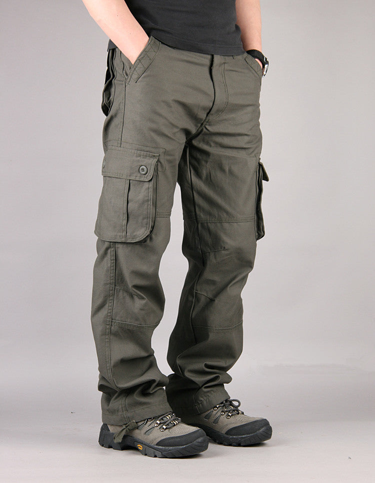 Foreign Trade Wholesale Overseas Workwear Pants Men's Multi-pocket Pants New Men's Casual Loose Men's Pants Labor Protection Pants