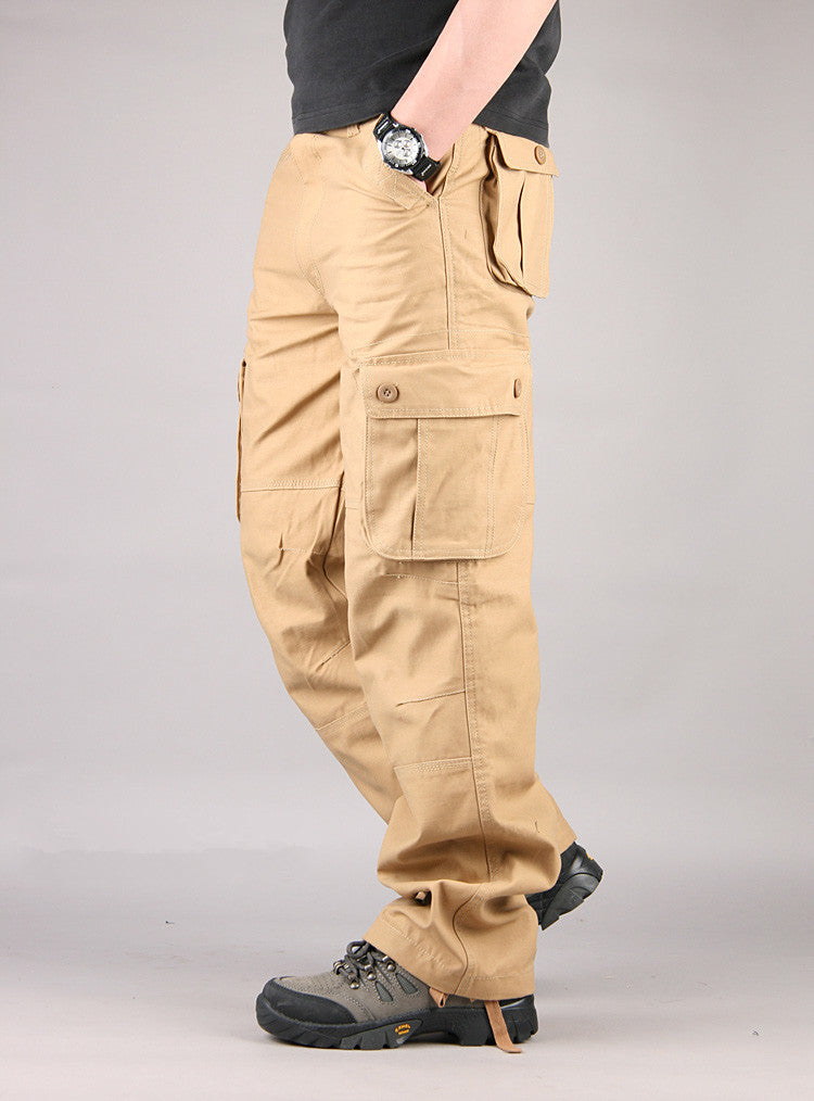 Foreign Trade Wholesale Overseas Workwear Pants Men's Multi-pocket Pants New Men's Casual Loose Men's Pants Labor Protection Pants
