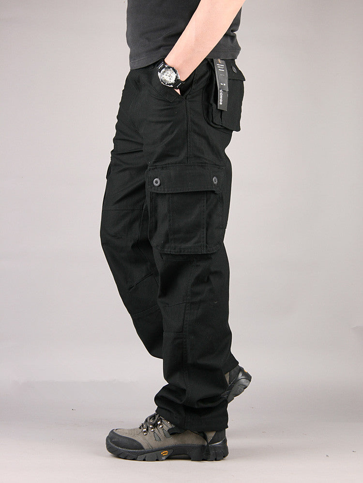 Foreign Trade Wholesale Overseas Workwear Pants Men's Multi-pocket Pants New Men's Casual Loose Men's Pants Labor Protection Pants
