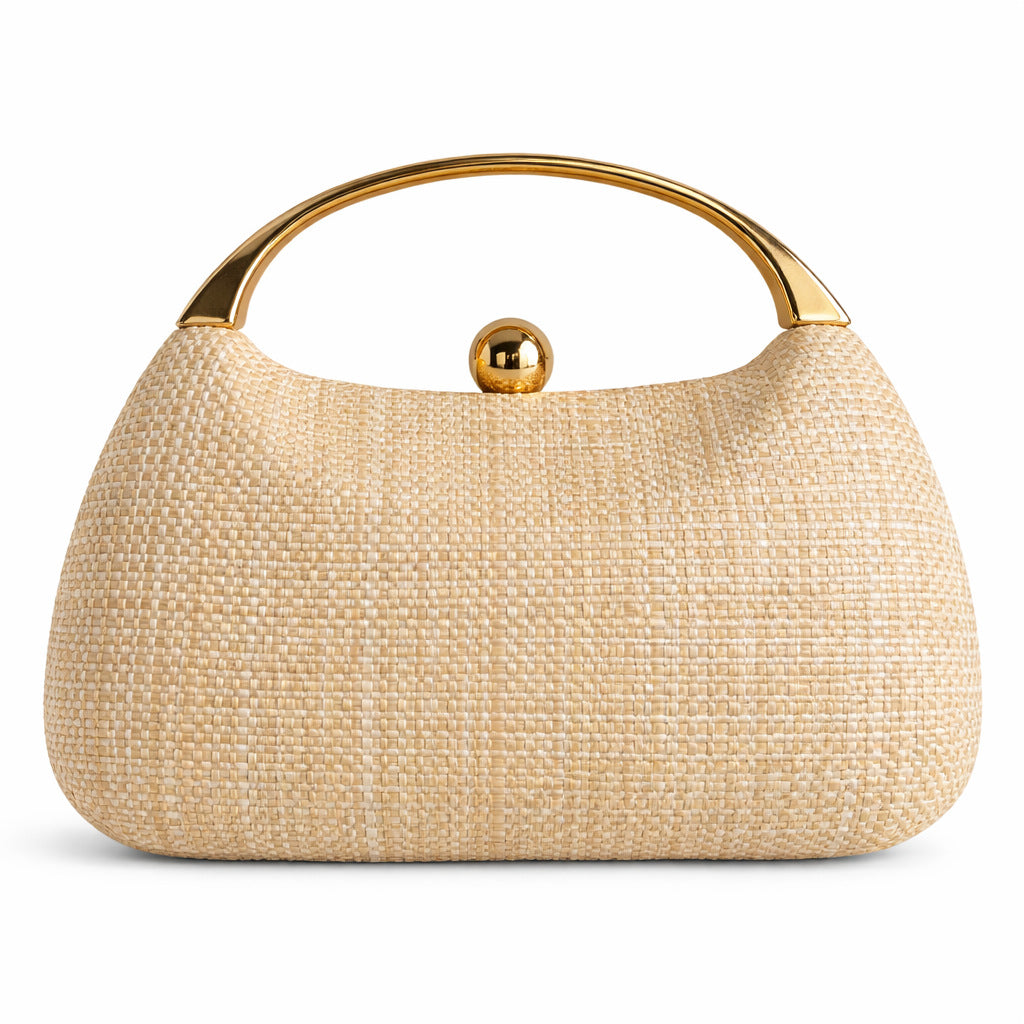 Fashion Elegant Straw Woven Clutch Handbags Purse Party Bags for Women Ladies Wedding Evening Handheld Crossbody Bags Totes Hobos Shoulder Bag