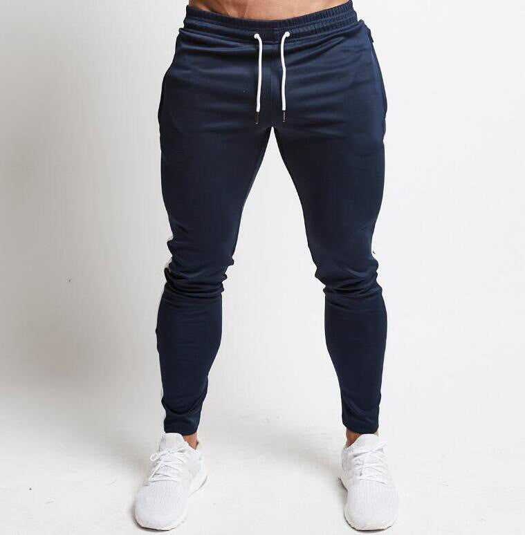 New Cross-Border Men's Outdoor Sports Casual Slim-Fit Gym Pants Men's Long Pants with Tapered Cuffs
