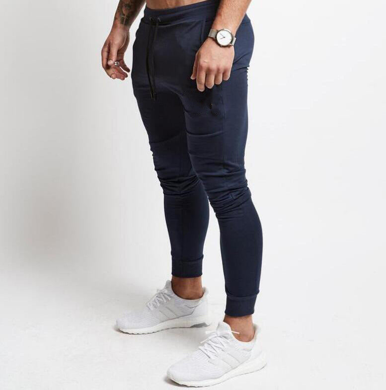 New Cross-Border Men's Outdoor Sports Casual Slim-Fit Gym Pants Men's Long Pants with Tapered Cuffs