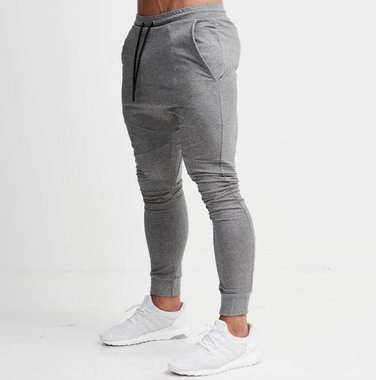 New Cross-Border Men's Outdoor Sports Casual Slim-Fit Gym Pants Men's Long Pants with Tapered Cuffs