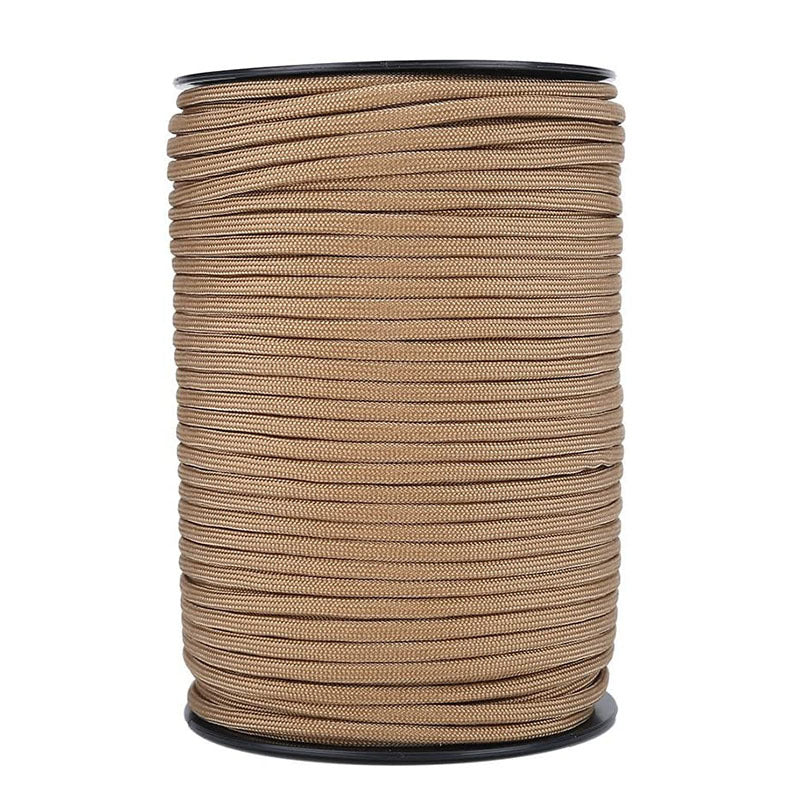 7-core 4mm umbrella rope polypropylene fiber multi-function mountaineering paratrooper traction rope life-saving equipment fixed safety umbrella rope