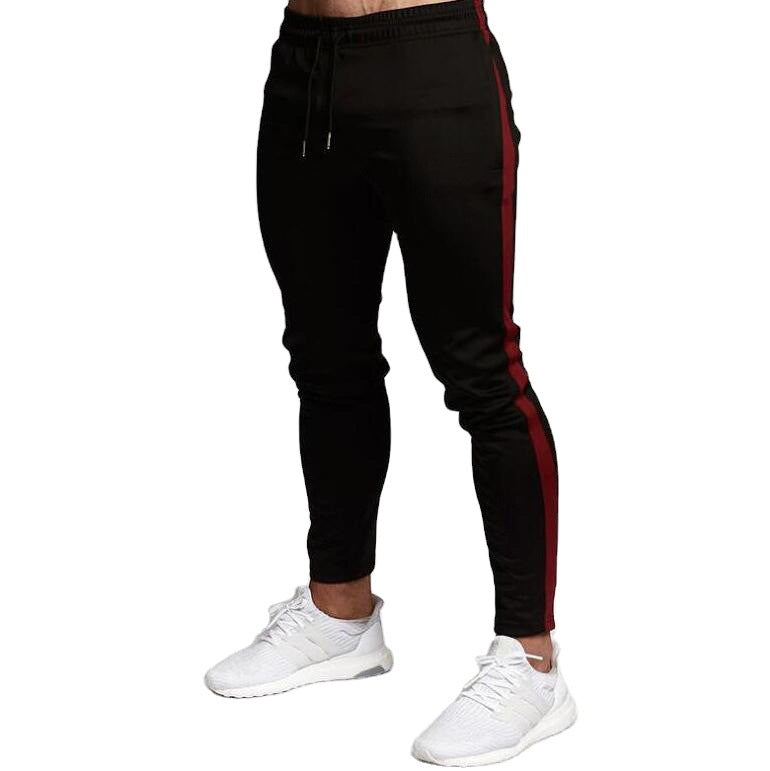 New Cross-Border Men's Outdoor Sports Casual Slim-Fit Gym Pants Men's Long Pants with Tapered Cuffs