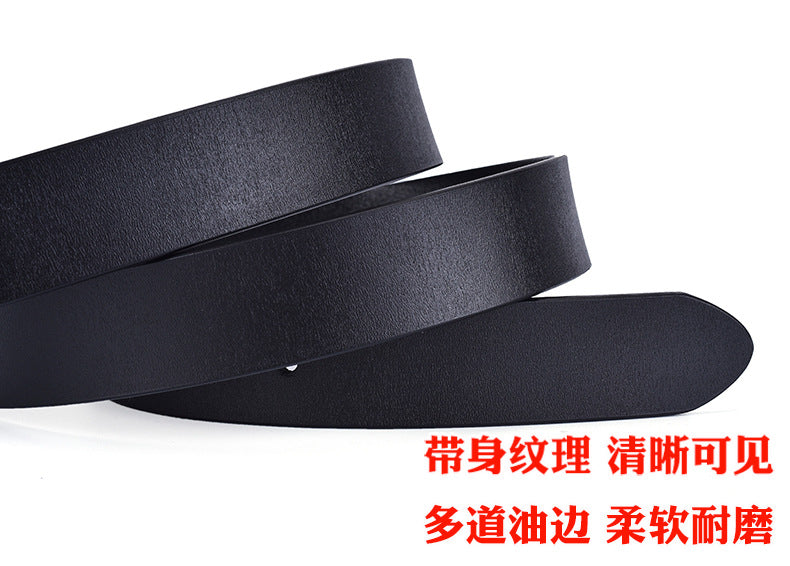 New ladies belt leather cowhide belt buckle Joker casual retro pants with a generation of factory outlets