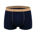 Men's cotton underwear plus size fat guy boxers breathable 3D seamless sexy youth cotton red boxers