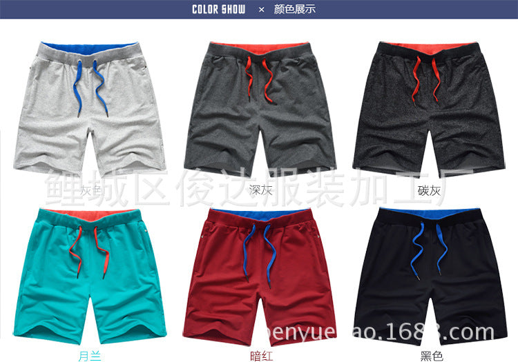 2025 Summer Men's Five-Point Shorts Breathable Sports Casual Pants Loose 5-Point Men's Pants Thin Style Factory Direct Sales