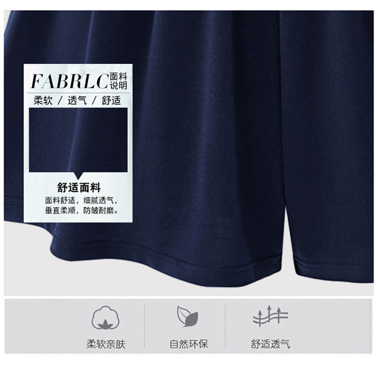 Large size wide leg shorts Women's European and American summer pants modal cotton high waist women's skirt pants solid color casual pants pocket