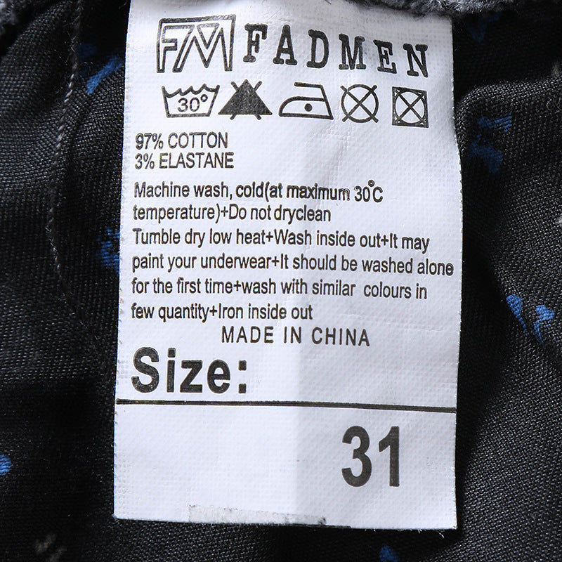 2025 New Casual Pants for Men, Elastic Waist Leggings, Pure Cotton Stretch Outdoor Multi-Pocket Cargo Pants for Men