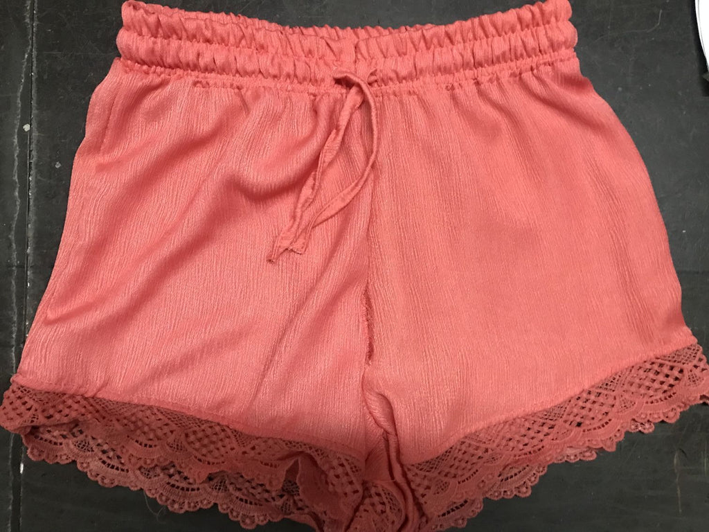 2026 Foreign Trade Amazon European and American Summer Solid Color Lace-Up Shorts Casual Pants for Women Large Quantity in Stock