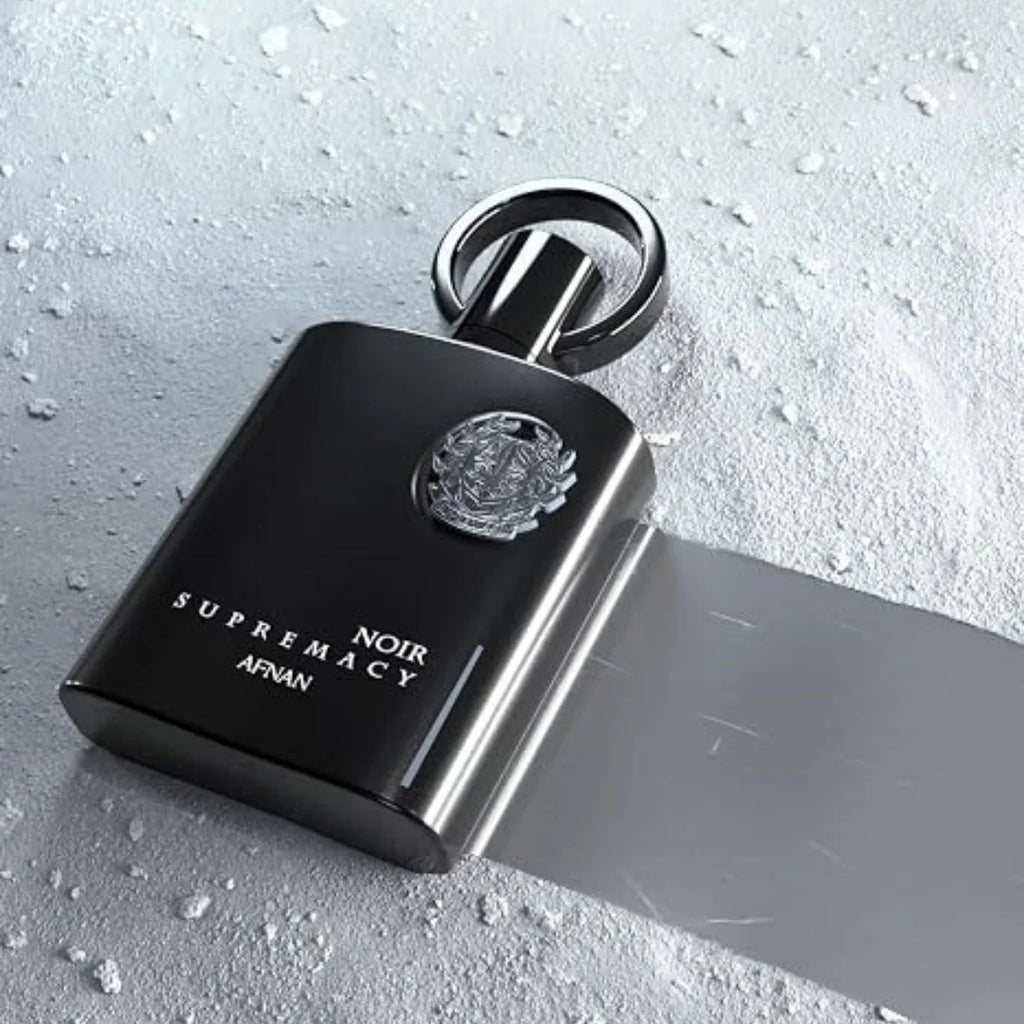 Afnan Supremacy Noir Eau De Parfum for Men, 3.4 Fl. Oz