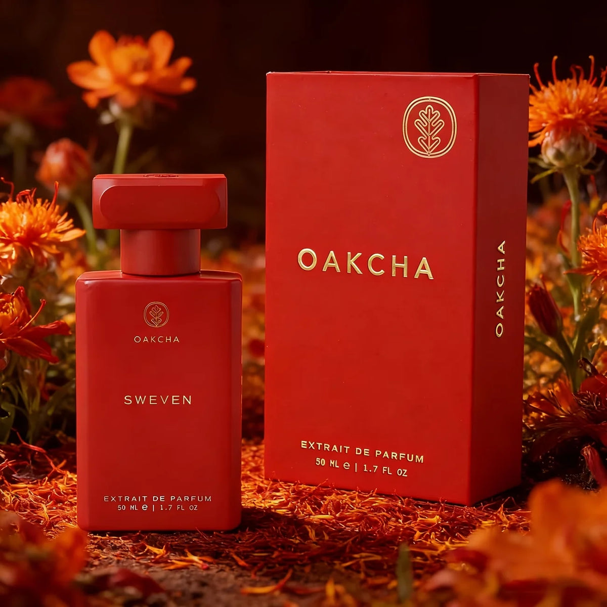 Oakcha Sweven Extrait De Parfum 1.7 fl oz High Concentration Unisex Luxury Amber Woody Perfume