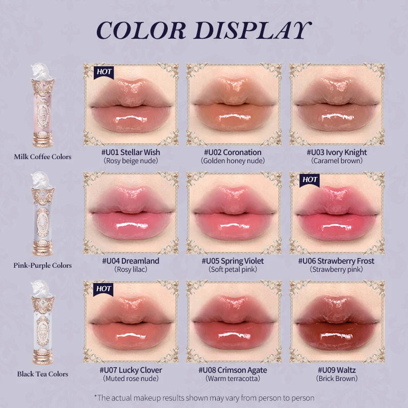 [NEW]Flower Knows Knight Unicorn Collection Glazed Lipstick