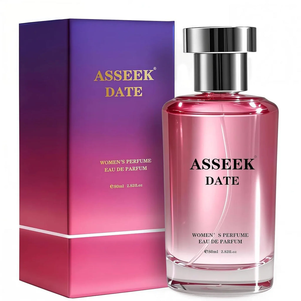 Asseek Date Eau De Parfum Women Perfume Fruity Floral Scent 80ml 2.82 FL OZ Long Lasting Fragrance Spray For Female