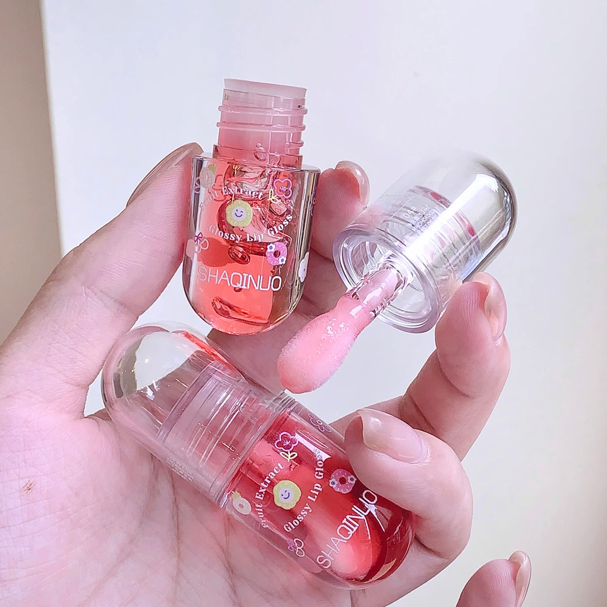 Hydrating Lip Plumping Gloss Oil - Moisturizing Serum for Smooth Fine Lines, Lustrous Liquid Lip Enhancer