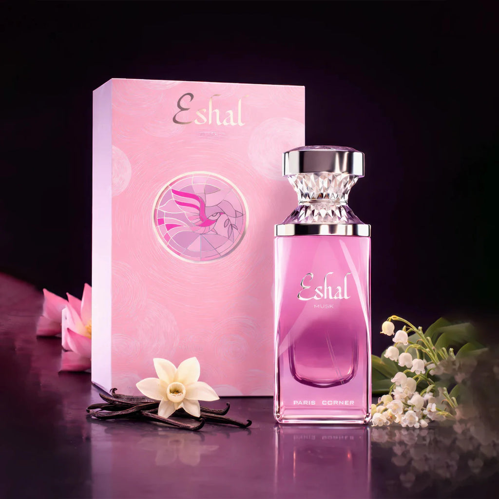 Paris Corner Eshal Musk Eau de Parfum for Women - 3.4 fl oz / 100 ml