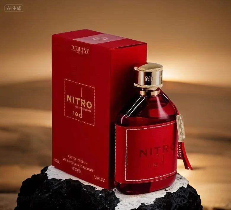 Dumont Nitro Red Eau De Parfum for Men, 3.4 oz
