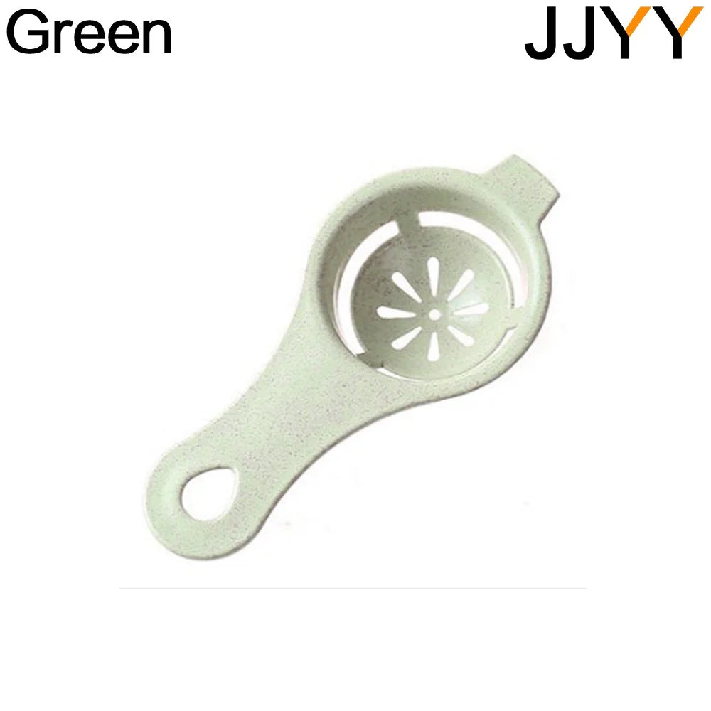 JJYY Separador de clara de huevo para cocina DIY Soporte colador Divisor divertido Stonego Utensilio de cocina Accesorios para hornear