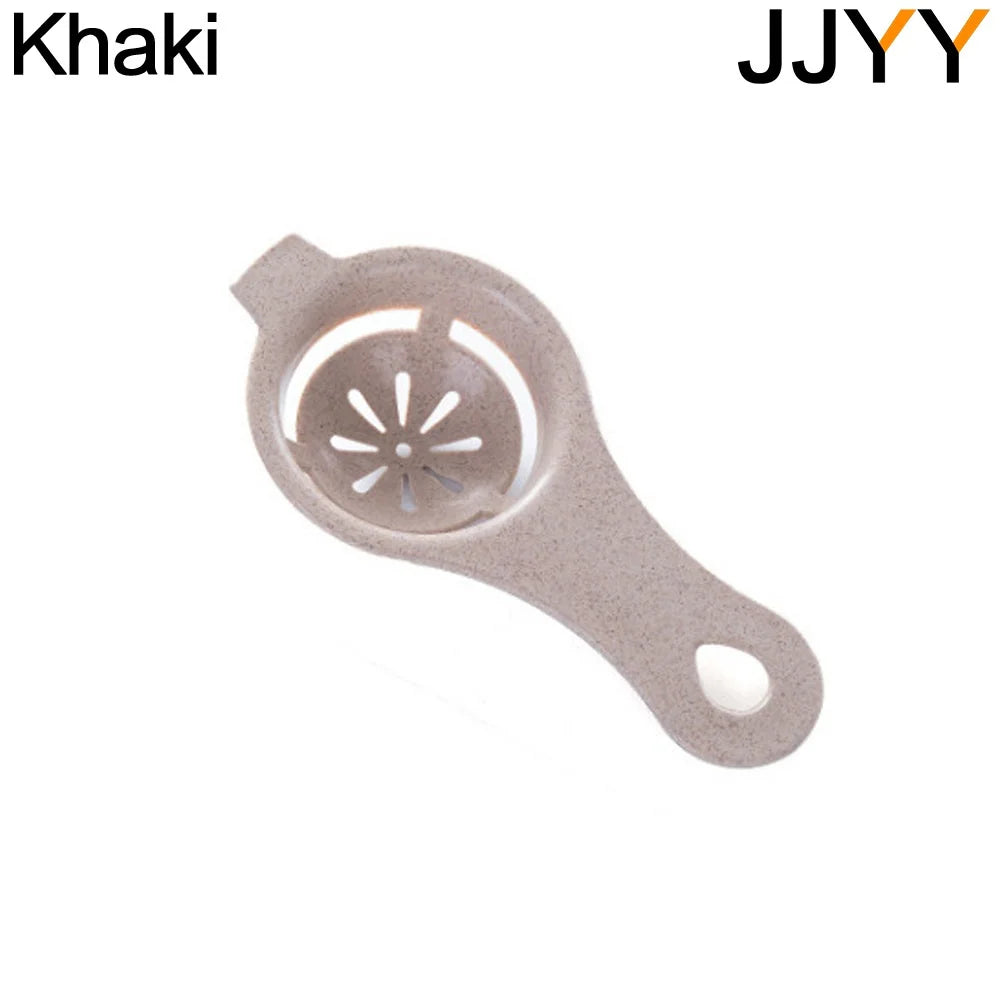 JJYY Separador de clara de huevo para cocina DIY Soporte colador Divisor divertido Stonego Utensilio de cocina Accesorios para hornear