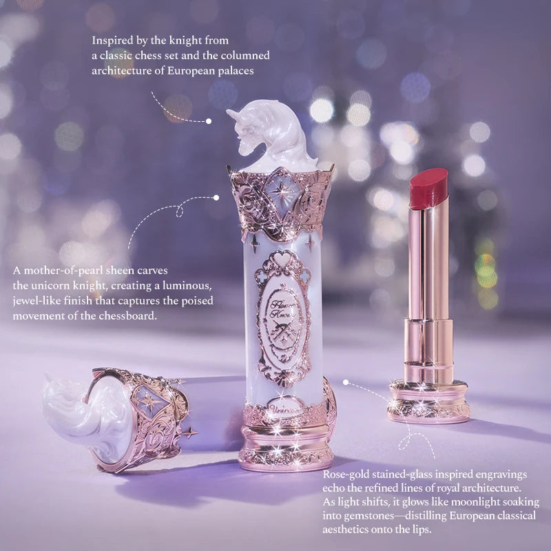 [NEW]Flower Knows Knight Unicorn Collection Glazed Lipstick