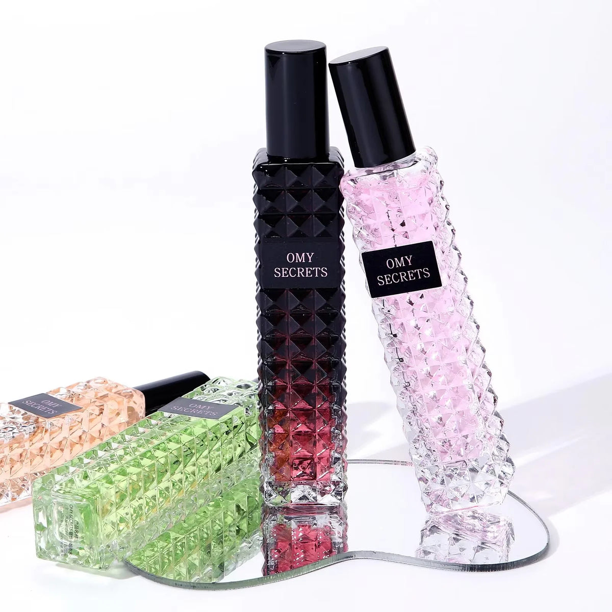 Womens 4 Perfume Set Long Lasting Gift Box Festival Date Valentines Scents Eau De Parfum Eau De Parfume