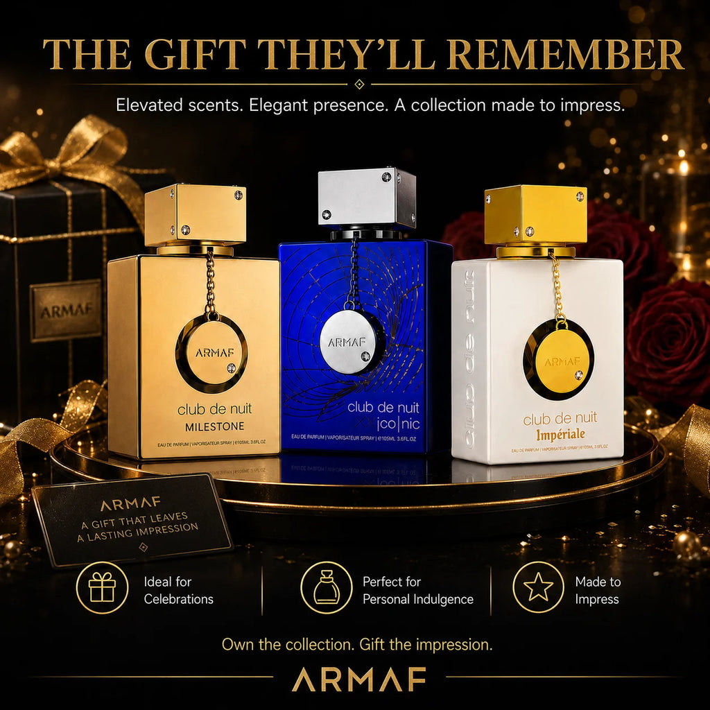 Armaf Club De Nuit Eau De Parfum 3.6 Oz/105 Ml, Milestone, Iconic or Imperiale, Fresh Marine, Amber Spicy or Floral Woody Fragrance, Men & Unisex
