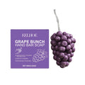 80g Grape Handmade Soap Daily Gentle Cleaning Dirts Moisturizing Non-tight Fruity Fragrance Refreshing Softening Rich Bubble Hand Washing Soap