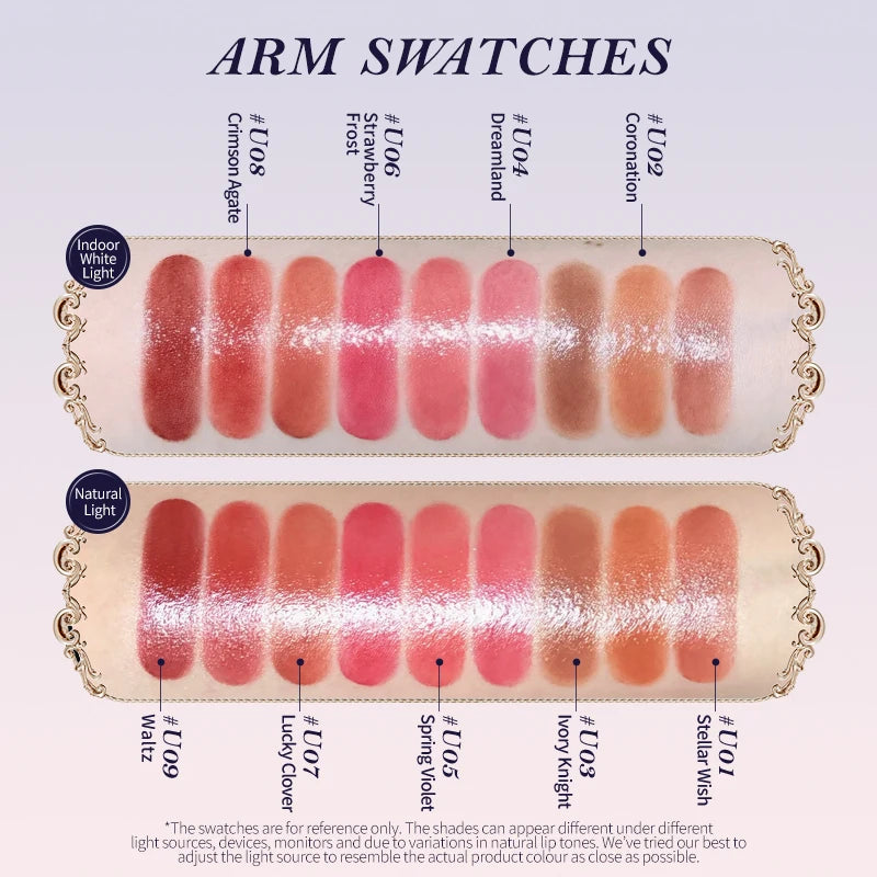 [NEW]Flower Knows Knight Unicorn Collection Glazed Lipstick