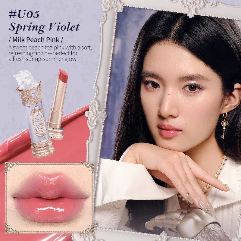 Flower Knows Knight Unicorn Collection Glazed Lipstick