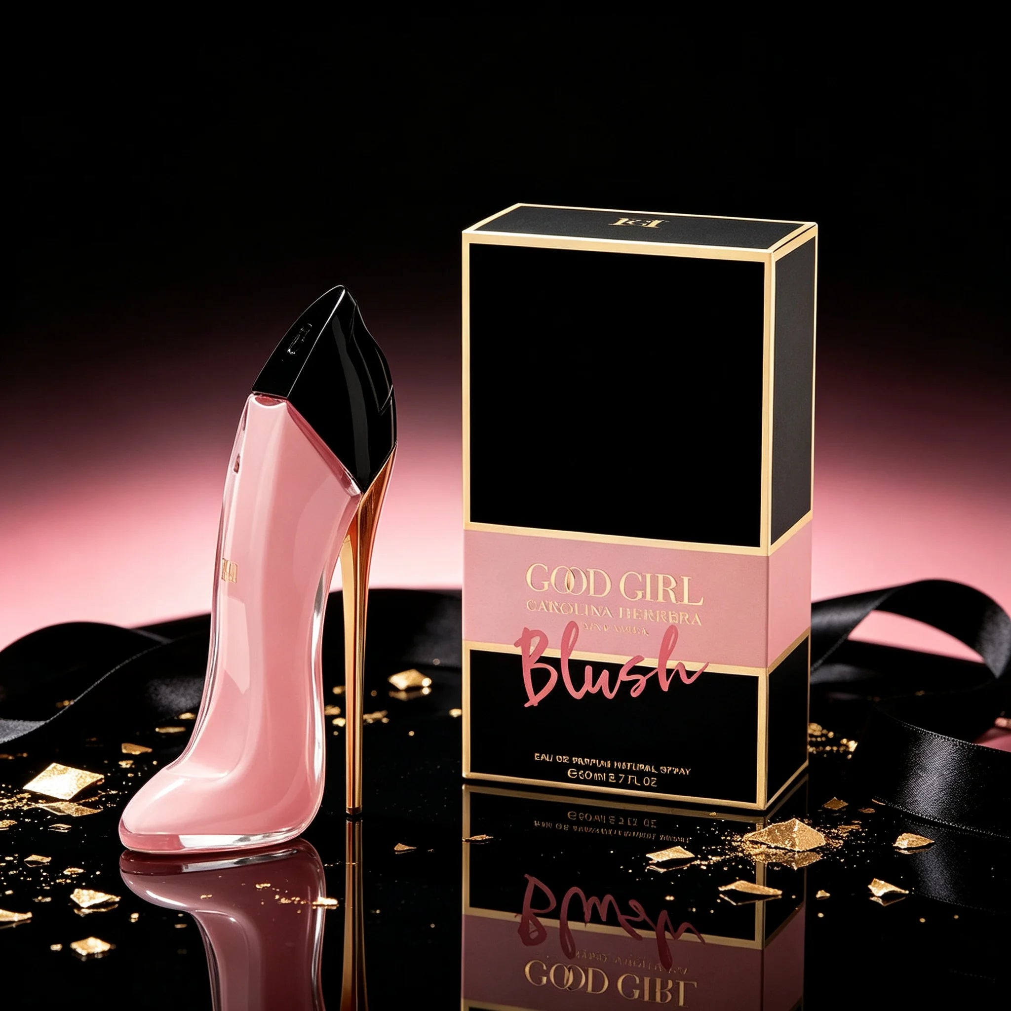Carolina Herrera Good Girl Blush Eau de Parfum Spray for Women – Romantic Floral & Creamy Vanilla Scent, Almond, Peony & Tonka Bean, Radiant Long-Lasting Sillage, Perfect Valentine's & Birthday Gift for Her, 2.7 fl oz / 80