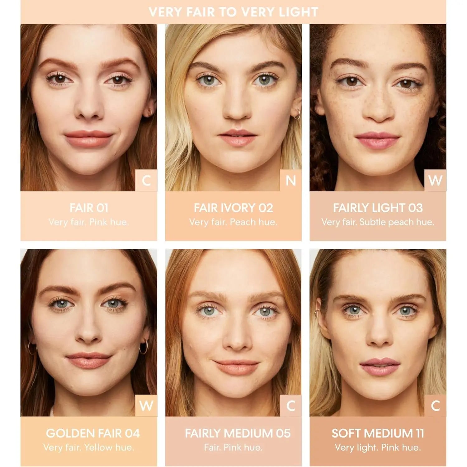 Original Loose Powder Foundation Clean Mineral Powder Face Makeup, Sheer-to-Full Coverage, Talc-Free, Non-Comedogenic, Vegan