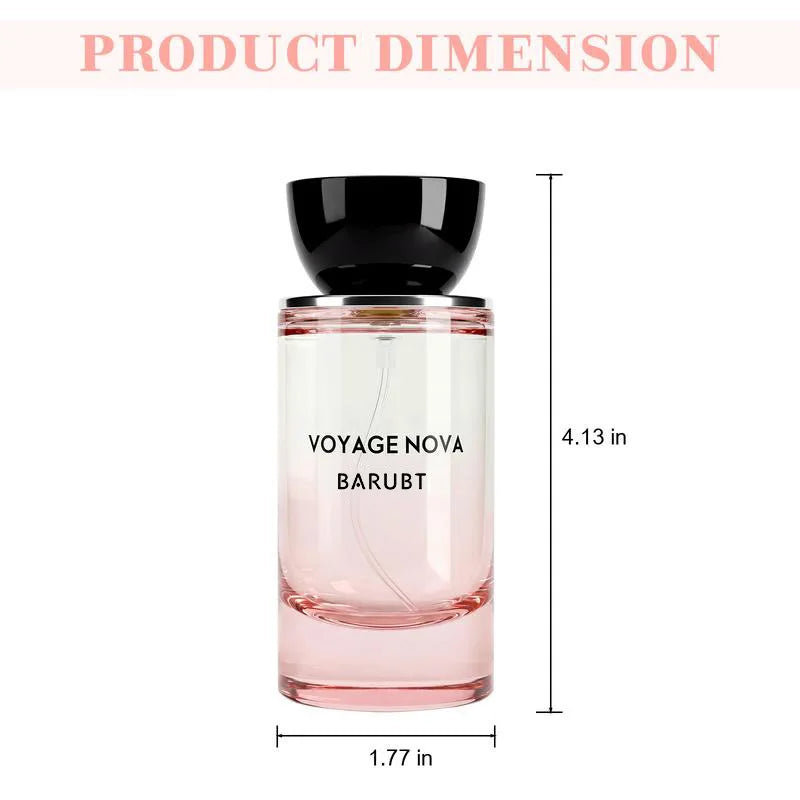 Voyage Nova | Rosey Fruity Floral | Extrait De Parfum 50ml/100ml | Long Lasting Luxury Fragrance | Daily Women's Perfume Alluring Summervibes Sohochic