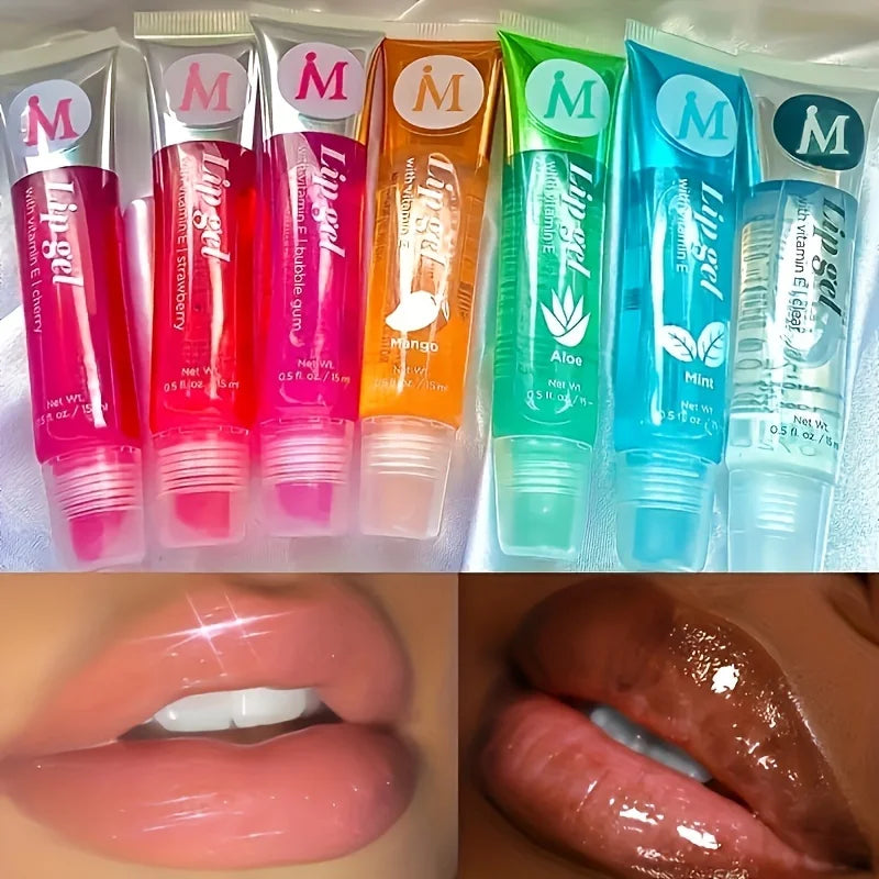 Moisturizing Lip Gloss Set - 6-Piece Plumping Lip Oil Collection