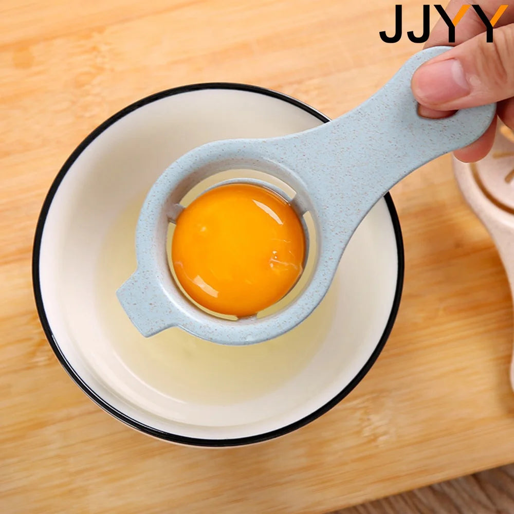 JJYY Separador de clara de huevo para cocina DIY Soporte colador Divisor divertido Stonego Utensilio de cocina Accesorios para hornear