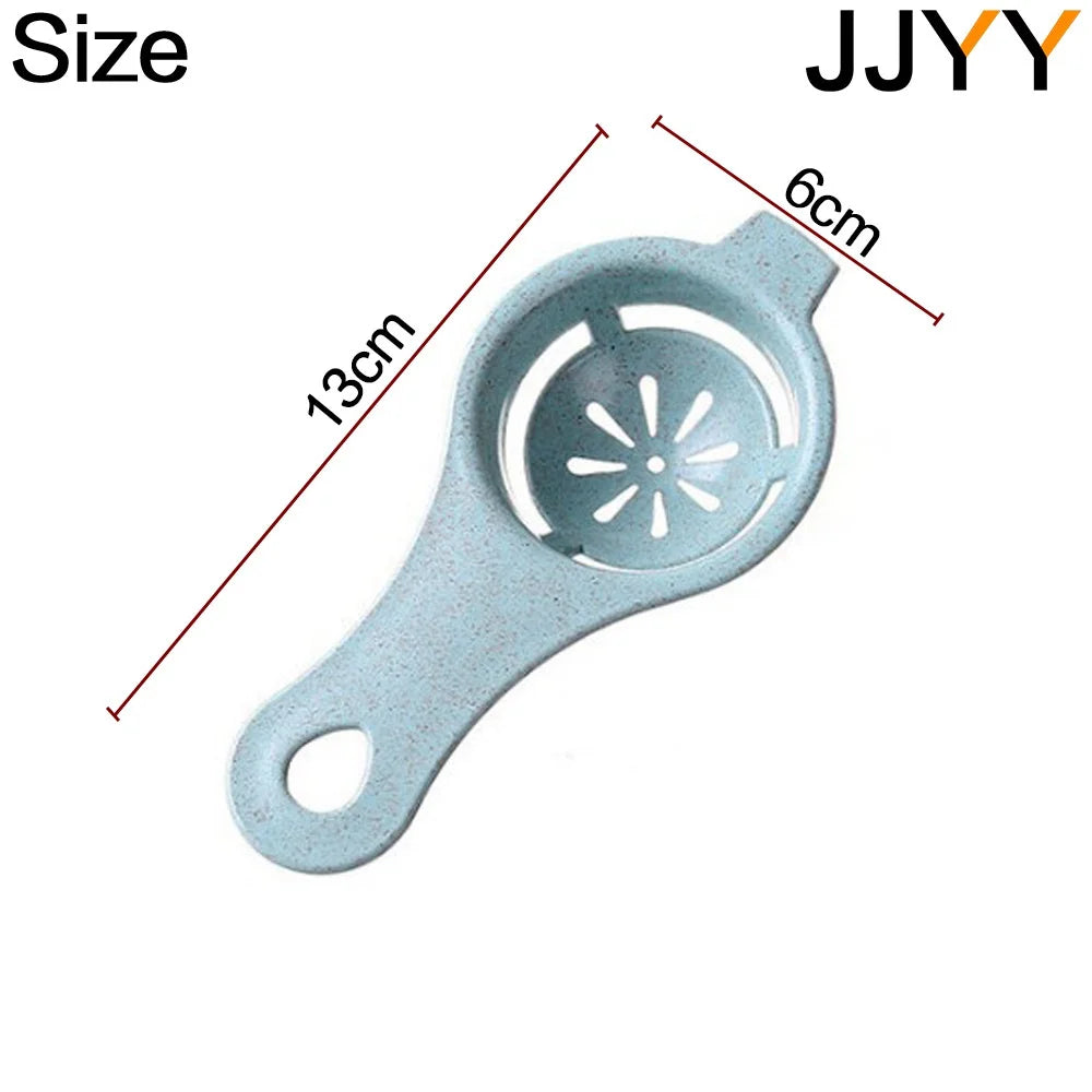 JJYY Separador de clara de huevo para cocina DIY Soporte colador Divisor divertido Stonego Utensilio de cocina Accesorios para hornear