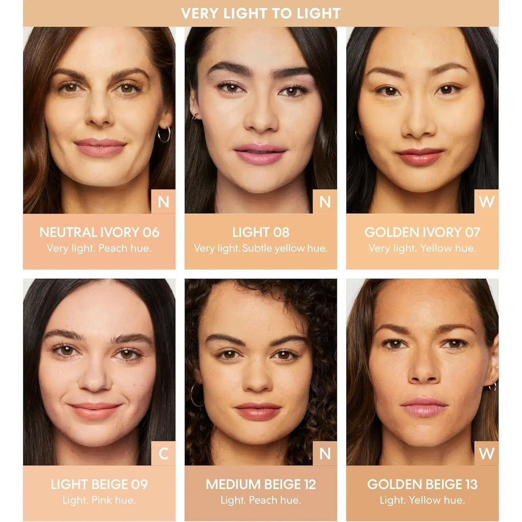 Original Loose Powder Foundation Clean Mineral Powder Face Makeup, Sheer-to-Full Coverage, Talc-Free, Non-Comedogenic, Vegan