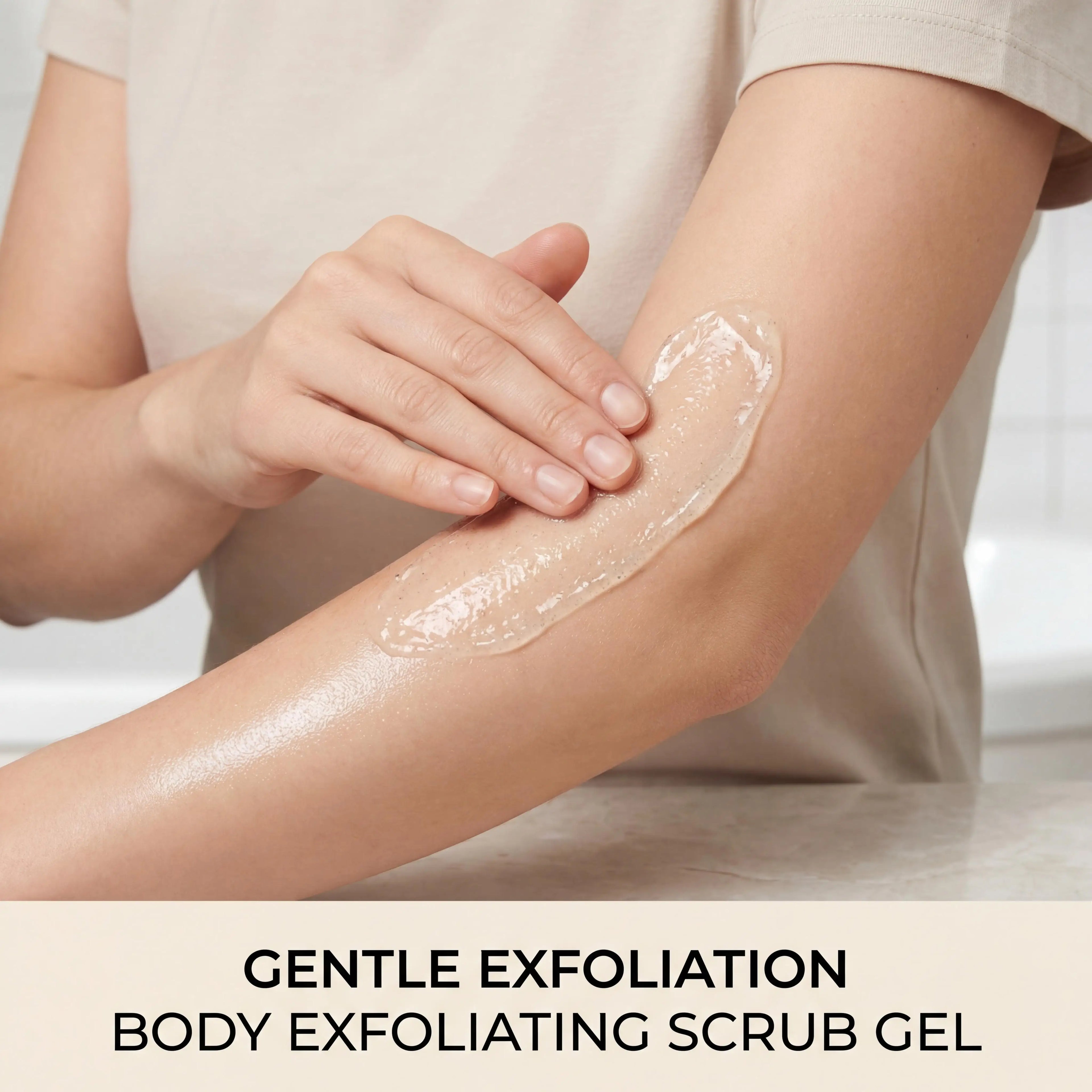 Hoygi Mandelic Acid Clean Scrub Gel Deep Cleansing Oil Control Improve Facial Texture Appearance Gentle Exfoliator Dead Skin Smoothing Skin Care