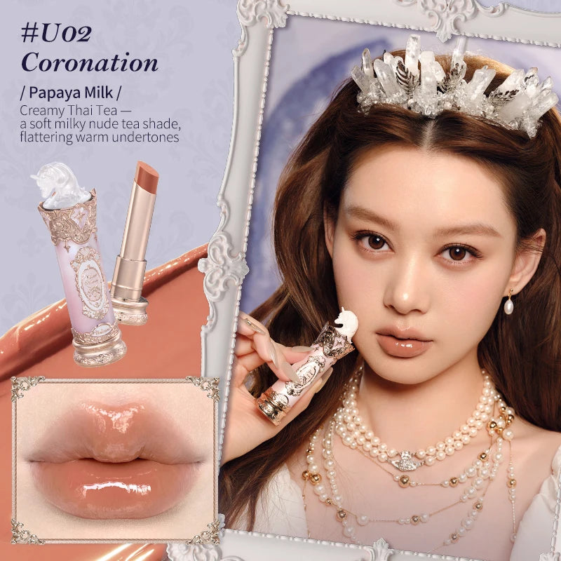 Flower Knows Knight Unicorn Collection Glazed Lipstick