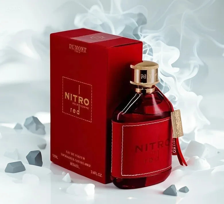 Dumont Nitro Red Eau De Parfum for Men, 3.4 oz