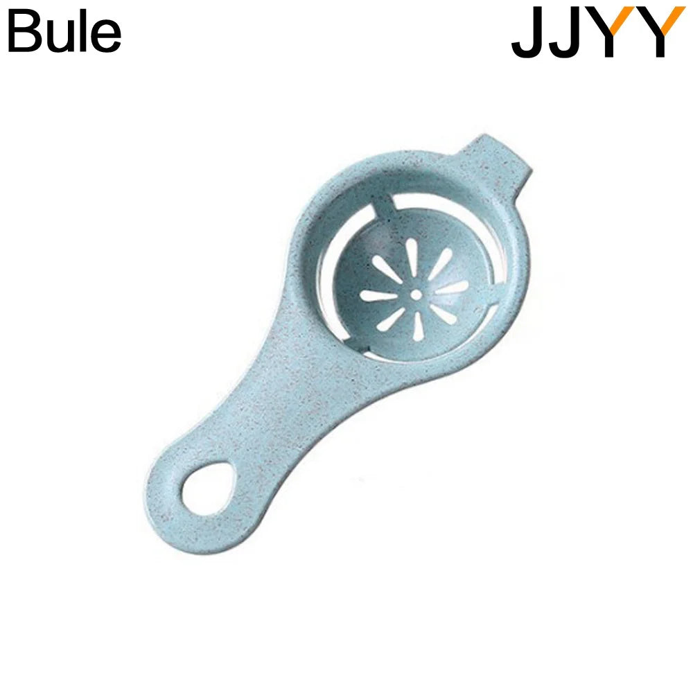 JJYY Separador de clara de huevo para cocina DIY Soporte colador Divisor divertido Stonego Utensilio de cocina Accesorios para hornear