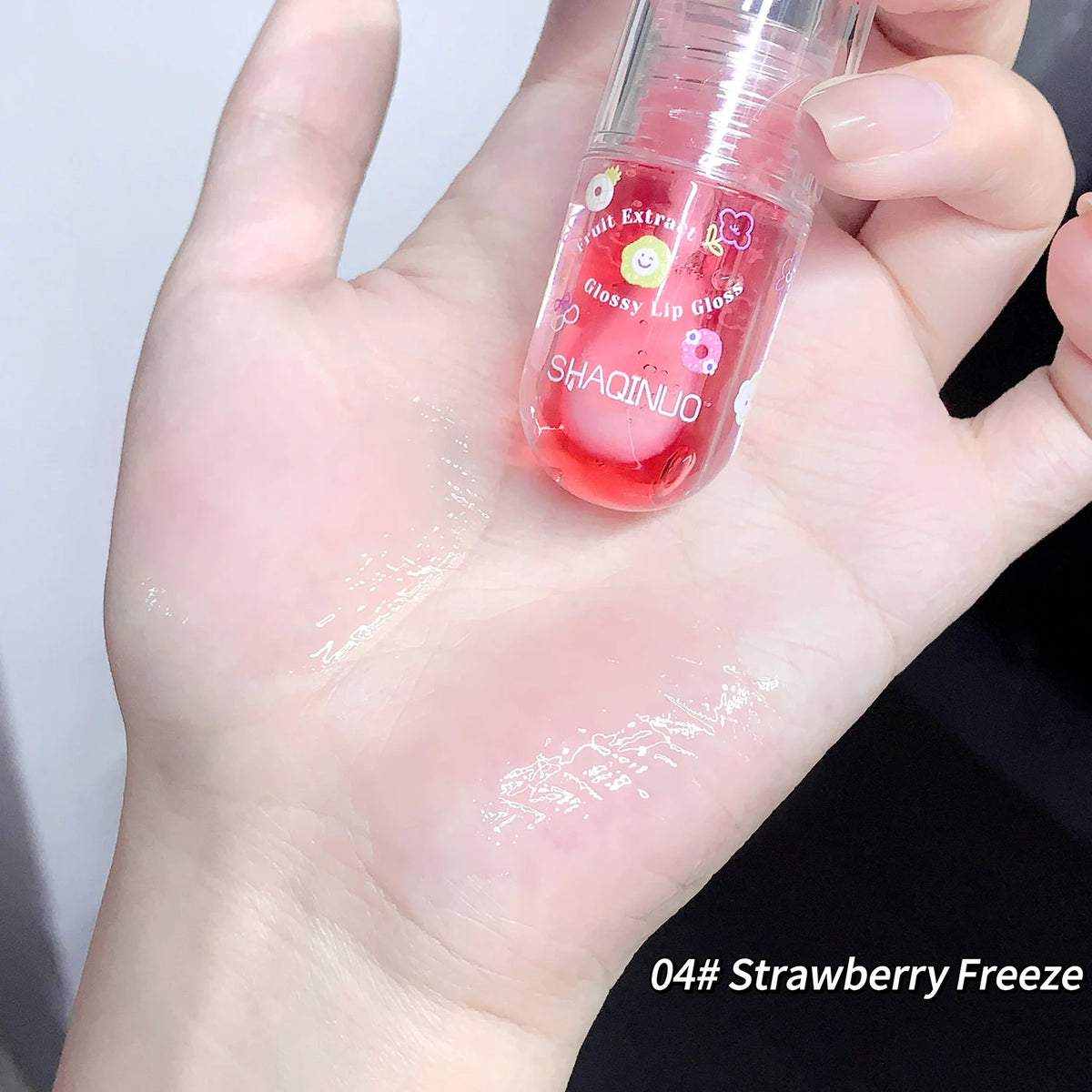 Hydrating Lip Plumping Gloss Oil - Moisturizing Serum for Smooth Fine Lines, Lustrous Liquid Lip Enhancer